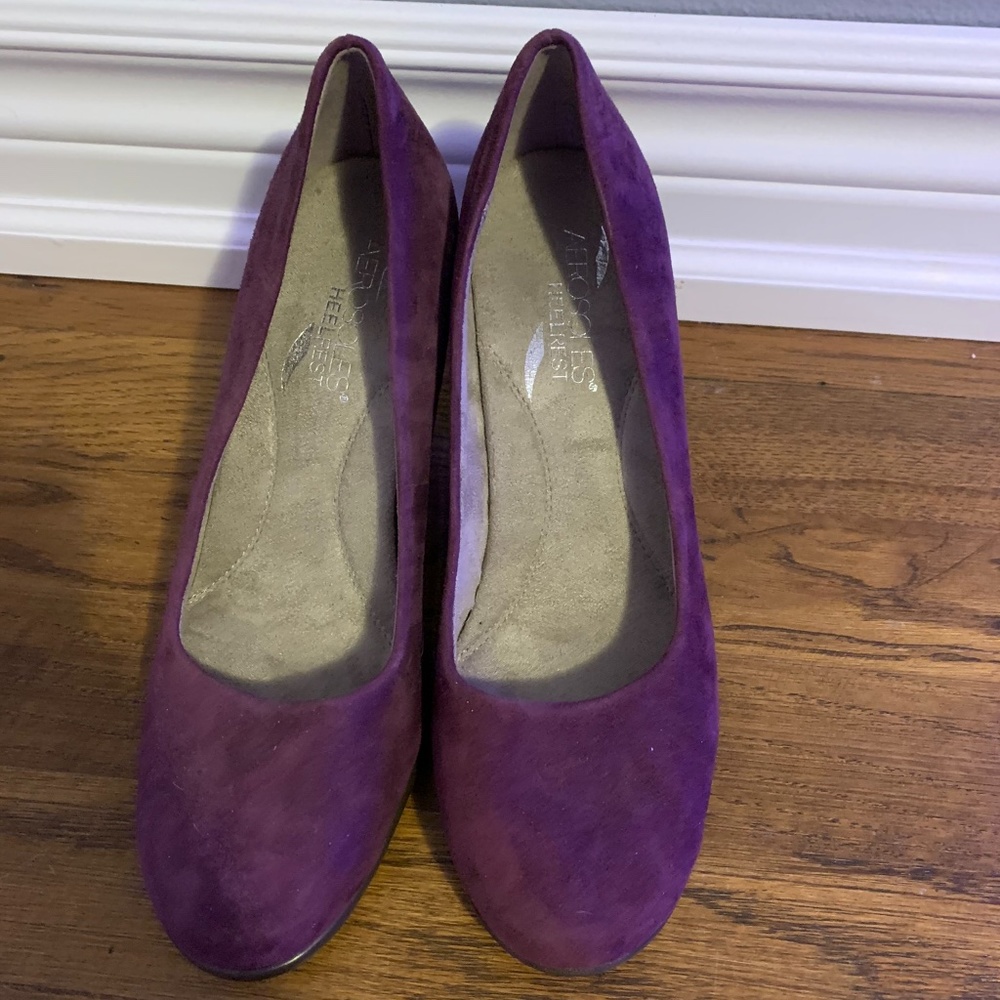 Purple High Heels
